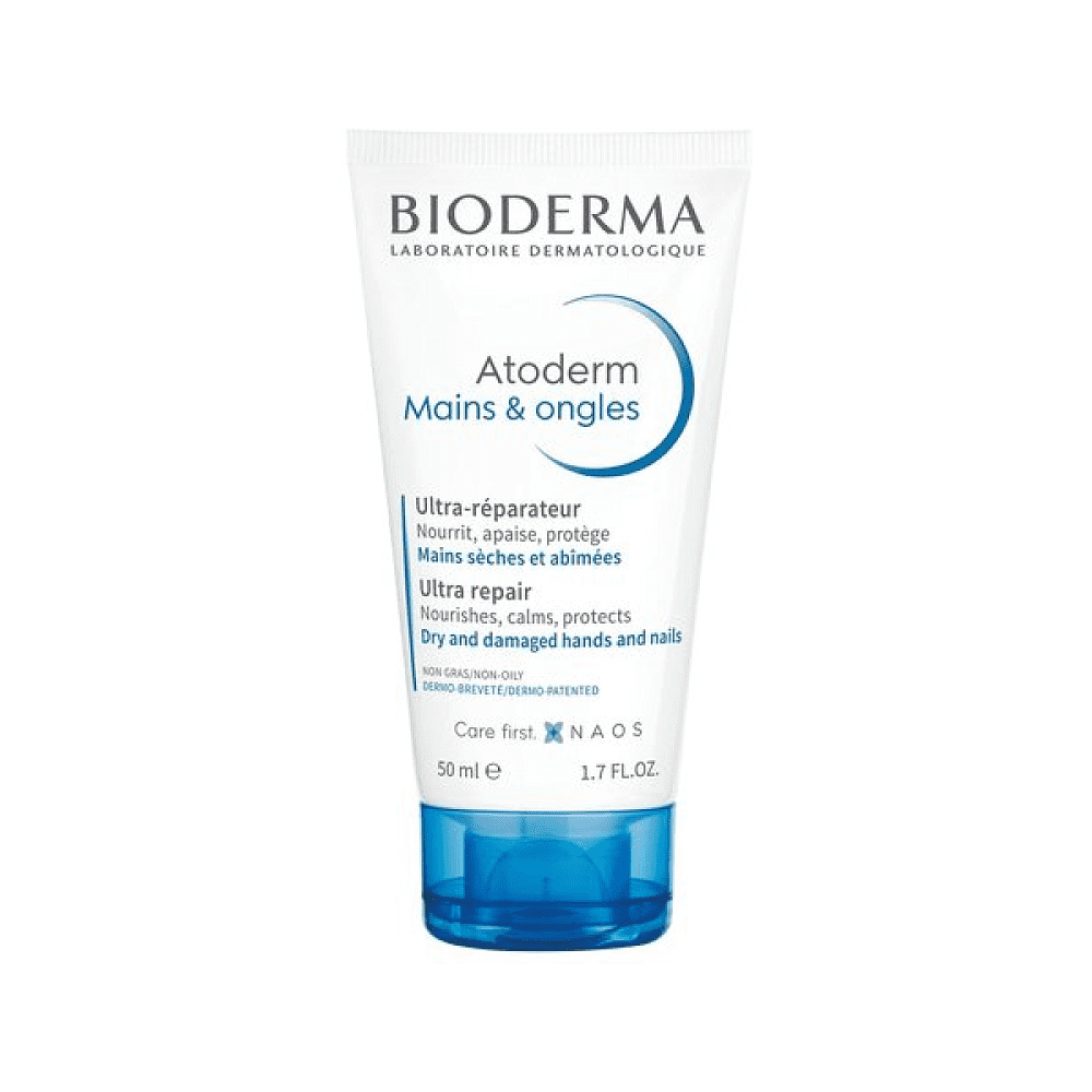 Крем для рук и ногтей "Bioderma Atoderm", 50 мл