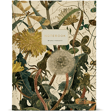 Тетрадь "Flora. Summer Greens", A5, 80 листов, клетка, на кольцах, бежевый, зеленый