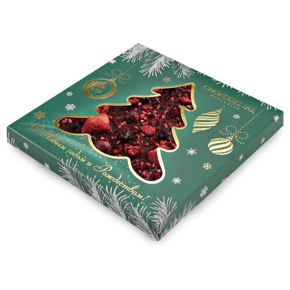 Шоколад темный "Бэррифэст", 150 г, новогодняя упаковка - 2