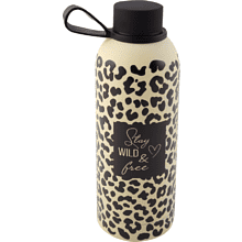 Термос "Леопард", 500 мл, желтый, черный