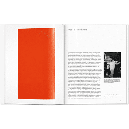 Книга на английском языке "Basic Art. Yves Klein"  - 2