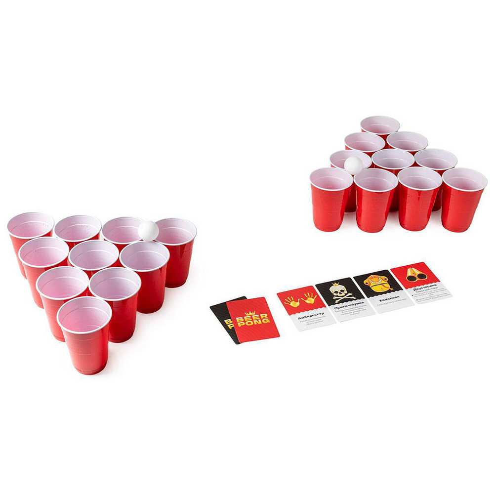 Игра настольная "Beer Pong. Королевский бирпонг" - 2