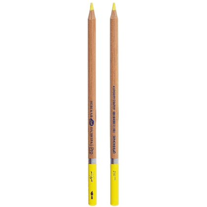 Карандаш акварельный "Белые ночи", 214 лимонный