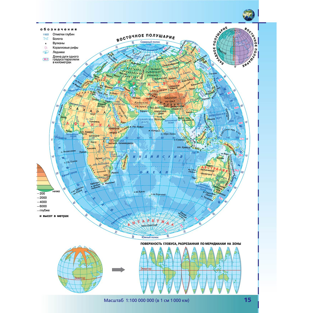 Атлас. Физическая география, 6 класс - 3