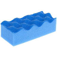 Губка хозяйственная для уборки помещений HQ Profiline, 14х6,3х4,5 см, 1 шт/упак, синий