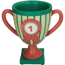 Ваза "Trophy", полирезина, разноцветный