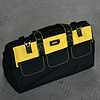 Сумка для инструментов Deli "EDL430113", 310x170x220 мм, 14 карманов, черный, желтый - 4