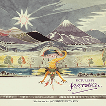 Книга на английском языке "Pictures by J.R.R. Tolkien", J.R.R. Tolkien, Christopher Tolkien