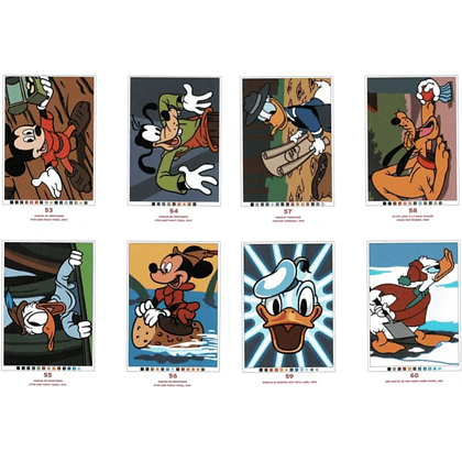 Раскраска по номерам на французском языке "Coloriages mystères Disney - Mickey, Donald & Co"  - 4