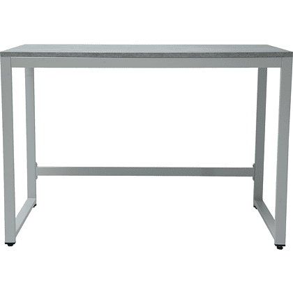 Стол письменный ALLERD RION, белый муар, Бетон