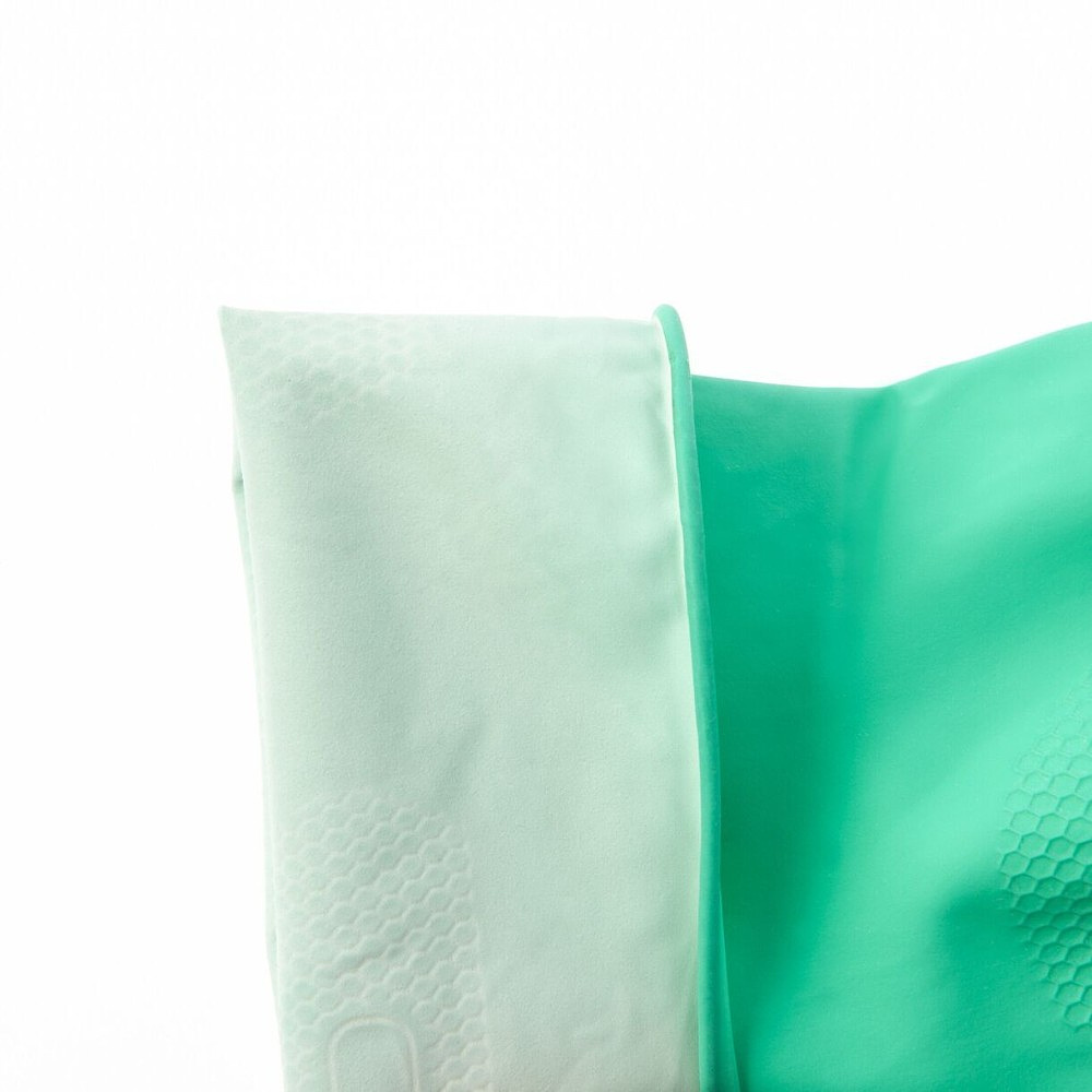 Перчатки латексные с х/б покрытием HQ Profiline р-р M зеленый - 9