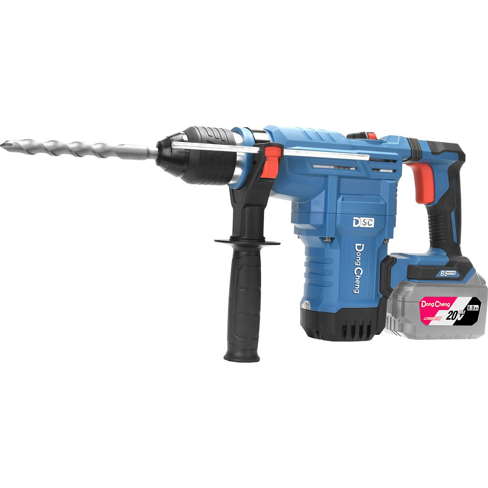 Аккумуляторный перфоратор DongCheng DCZC02-28 (TYPE H2K), 20 В, 3.5 Дж, без АКБ, З/У 4 А Аккумуляторный перфоратор DongCheng DCZC02-28 (TYPE H2K), 20 В, 3.5 Дж, без АКБ, З/У 4 А