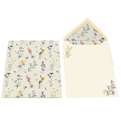 Набор бумаги почтовой Kartos "Wild Flowers Plico"