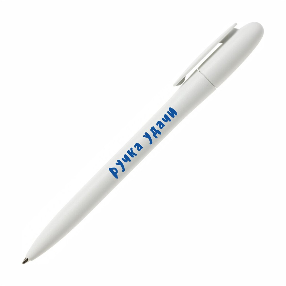 Набор ручек шариковых автоматических "Ручка удачи", 1.0 мм, белый, стерж. синий, 5 шт - 11