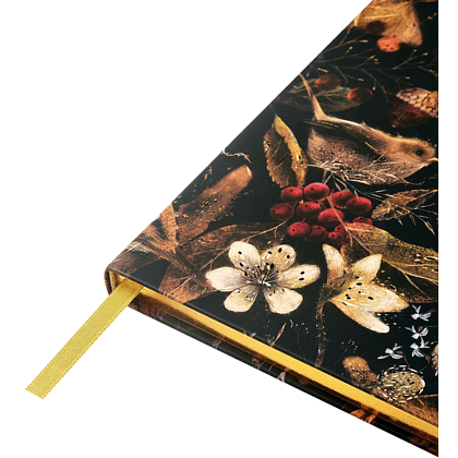 Еженедельник недатированный  "Fauna. Воробей", А5, 144 страницы, линейка, черный - 4