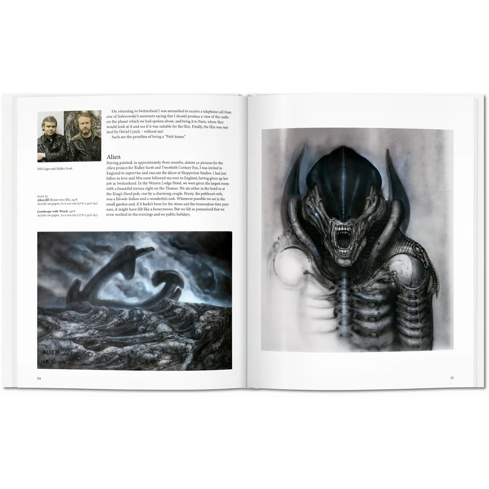 Книга на английском языке "Basic Art. Giger" - 4