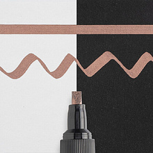 Маркер для каллиграфии "Pen-Touch Calligrapher", 5.0 мм, бронзовый