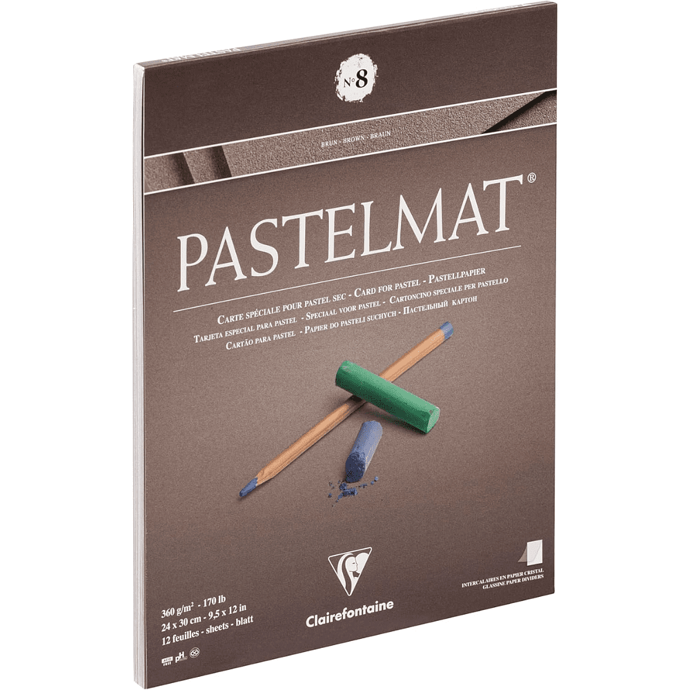 Блок бумаги для пастели "Pastelmat", 24x30см, 360 г/м2, 12 листов, №8