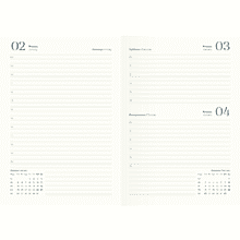 Ежедневник датированный "Spring" на 2026 год, А5, 352 страницы, серый