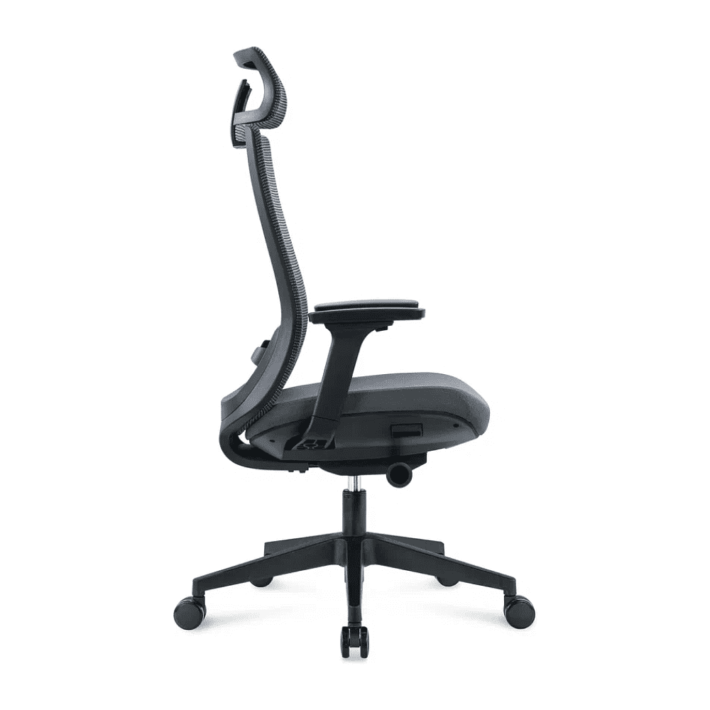 Кресло для руководителя SitZone "CH-312А", ткань, пластик, черный - 5