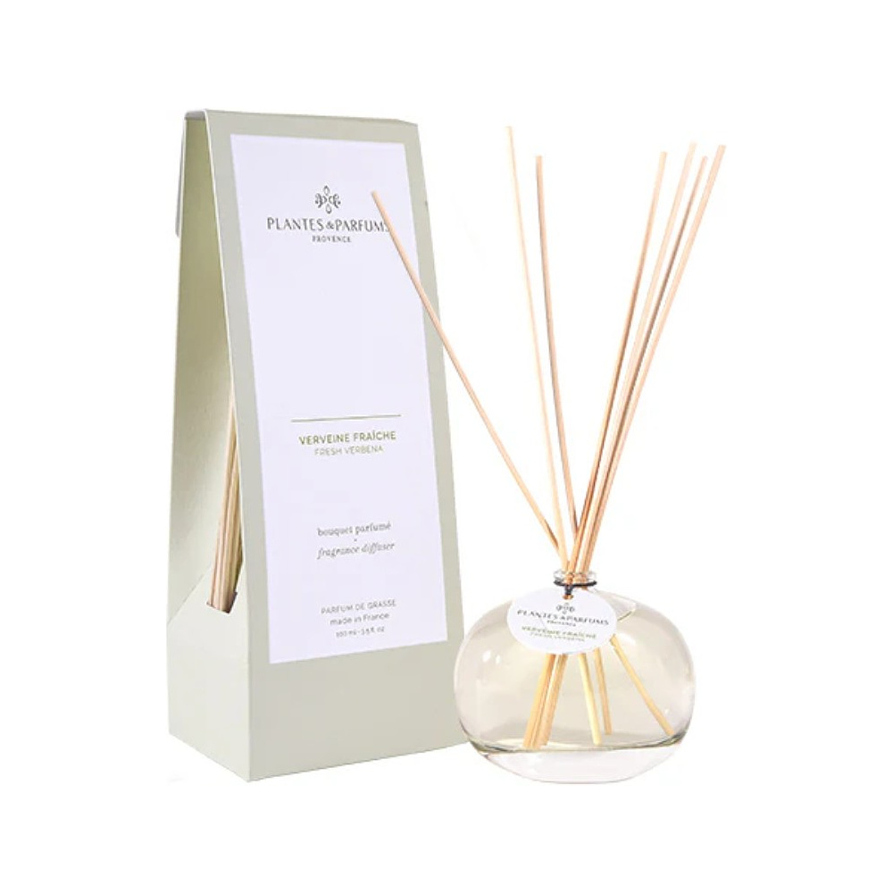 Диффузор ароматический PLANTES&PARFUMS "Fresh Verbena", 100 мл 