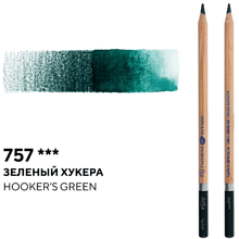 Карандаш акварельный "Белые ночи", 757, зеленый Хукера
