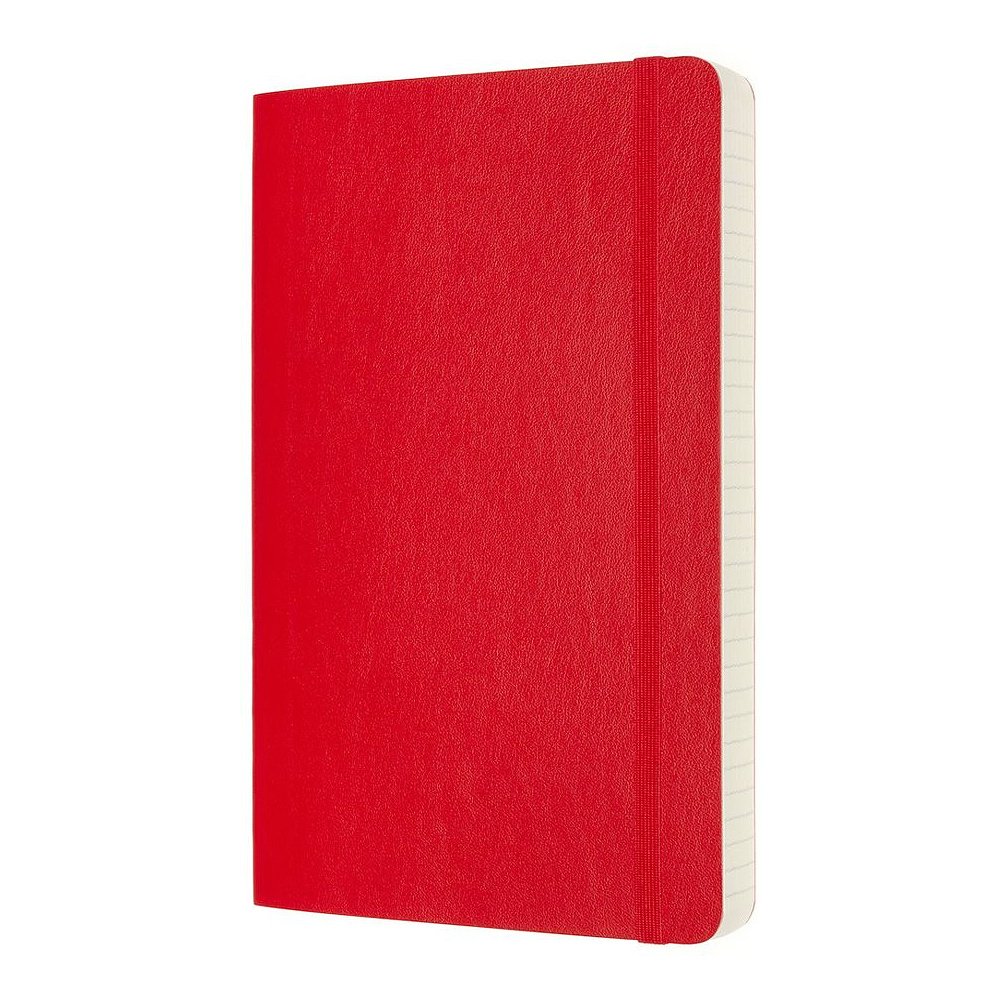Блокнот "Classic Soft Expended Large", А5, 200 листов, линейка, красный - 2