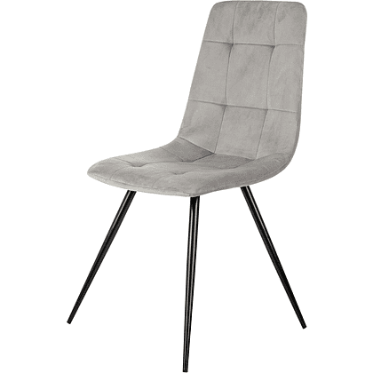 Стул Бюрократ "CH-K1_4", ткань, светло-серый, металл, комплект 4 штуки - 6