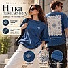 Футболка унисекс "Libra. Нітка пакаленняў", XS-S, оверсайз, джинсовый - 2