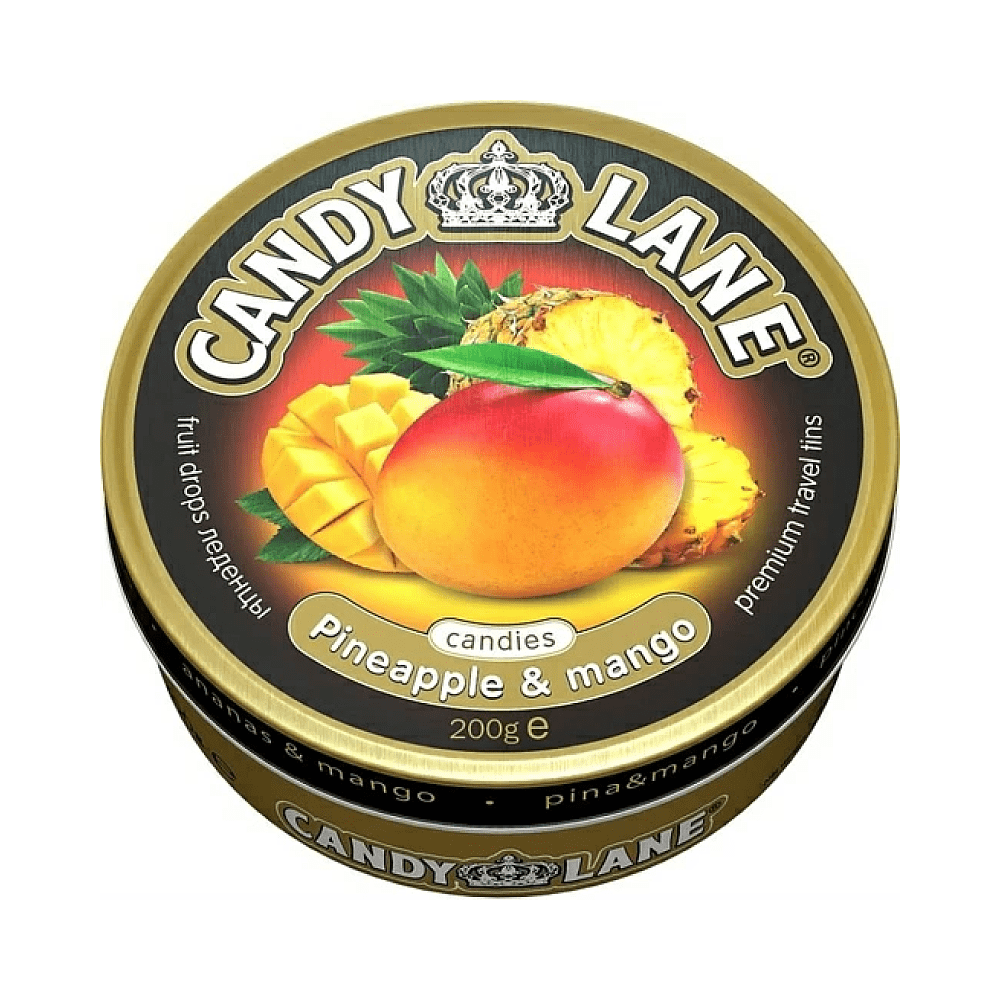 Леденцы "Candy Lane", 200 гр, ананас и манго