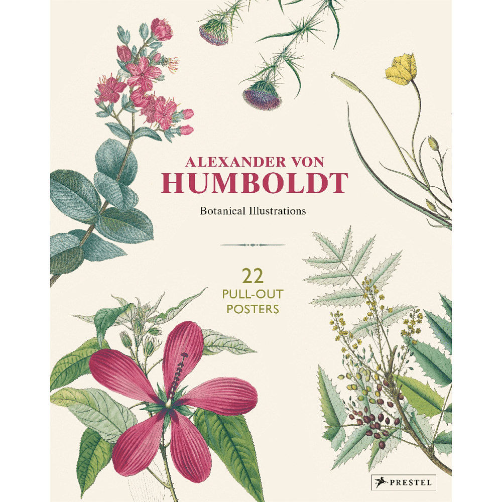 Книга на английском языке "Alexander von Humboldt: 22 Pull-Out Posters"