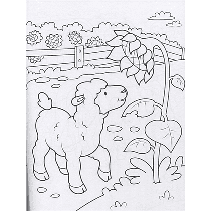 Раскраска "Супер-пупер раскраска. Домашние животные" - 2