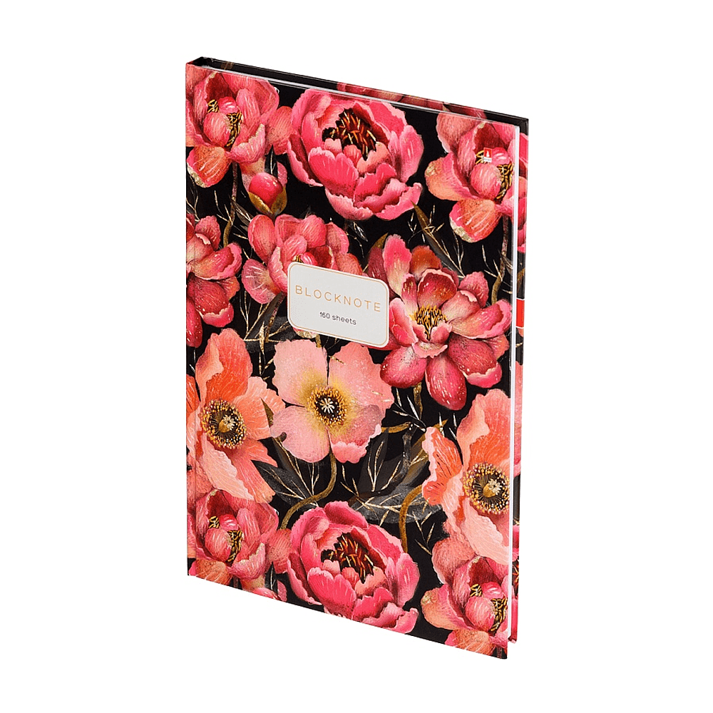 Блокнот "Flora. Pink Blossom", A4, 80 листов, клетка, розовый