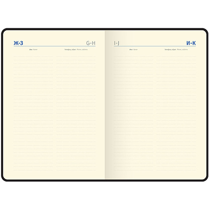 Ежедневник недатированный "Silver Pristine", А5, 320 страниц, красный - 7