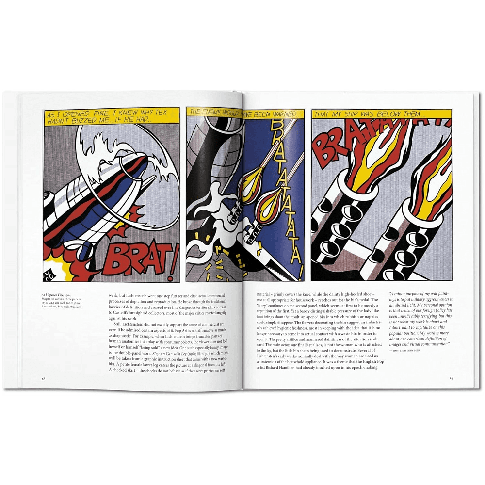 Книга на английском языке "Basic Art. Lichtenstein"  - 4
