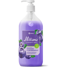 Крем-мыло жидкое "Milana", черника в йогурте