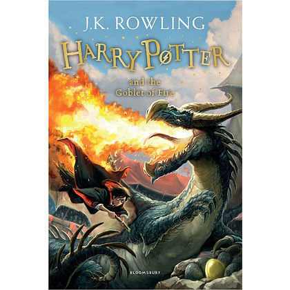 Книга на английском языке "Harry Potter and the Goblet of Fire - Rejacket", Rowling J.K.