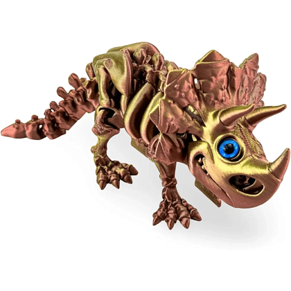 Игрушка 3D "Трицератопс Скелет Церра"
