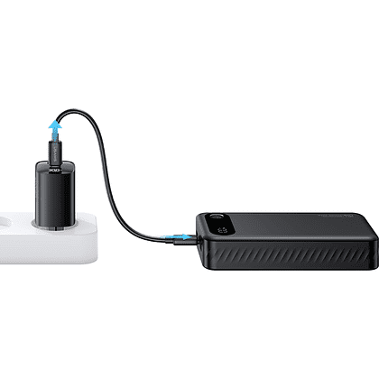 Внешний аккумулятор Usams CD251 PB80 20000mAh, черный (20KCD25101) - 5