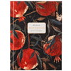 Блокнот "Flora. Гранат", A6, 80 листов, клетка, красный, черный - 2