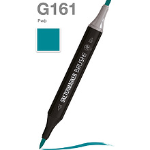 Маркер перманентный двусторонний "Sketchmarker Brush", G161 риф