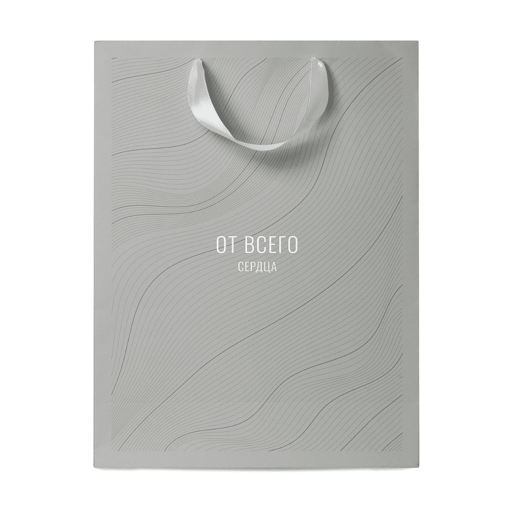 Пакет бумажный подарочный "Country", 31х41х10 см, ассорти