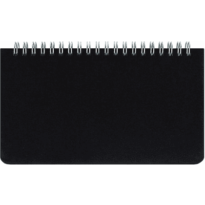 Планер недатированный "Бьянчини", 190х110 мм, 68 листов, черный