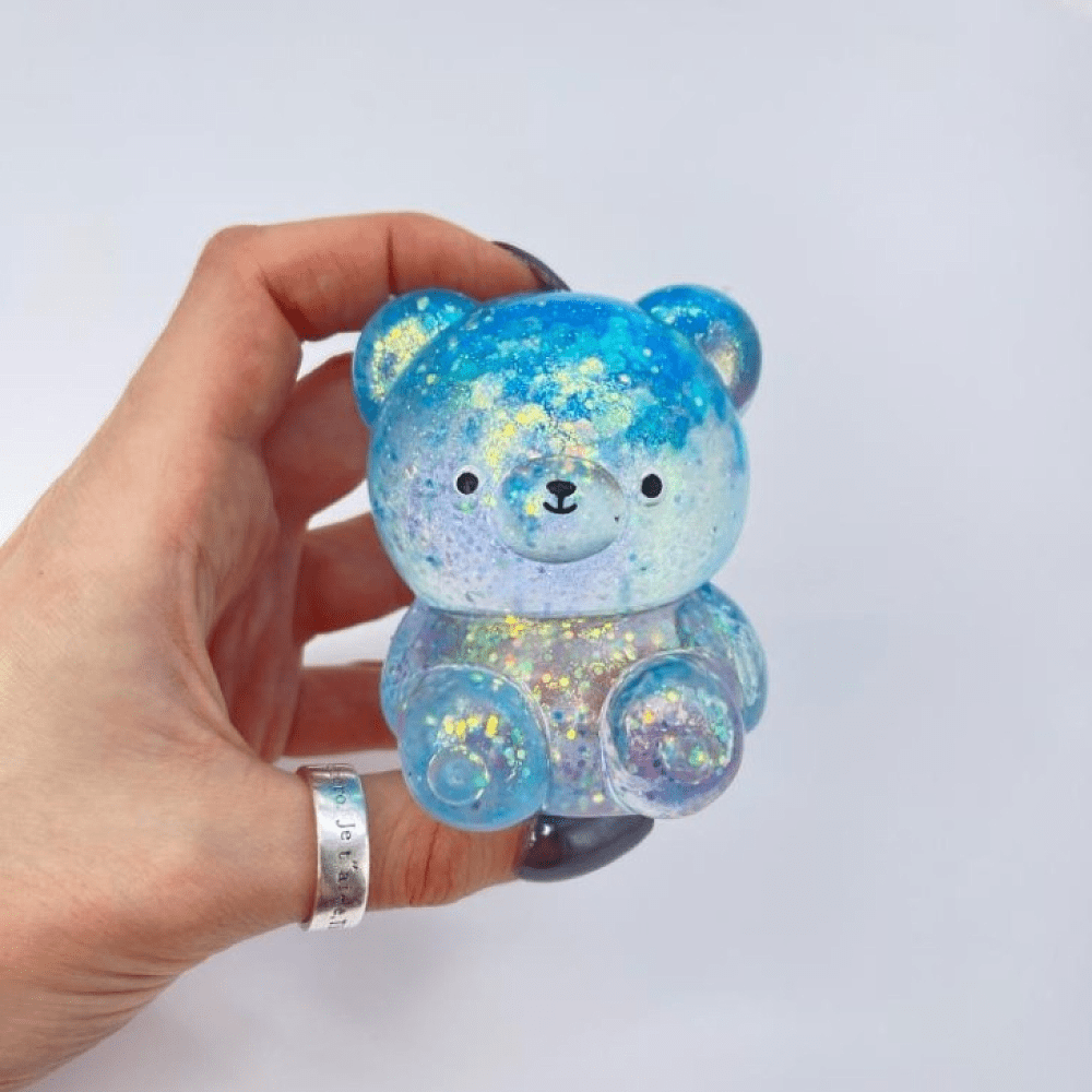 Антистресс "Cute bear", голубой - 7