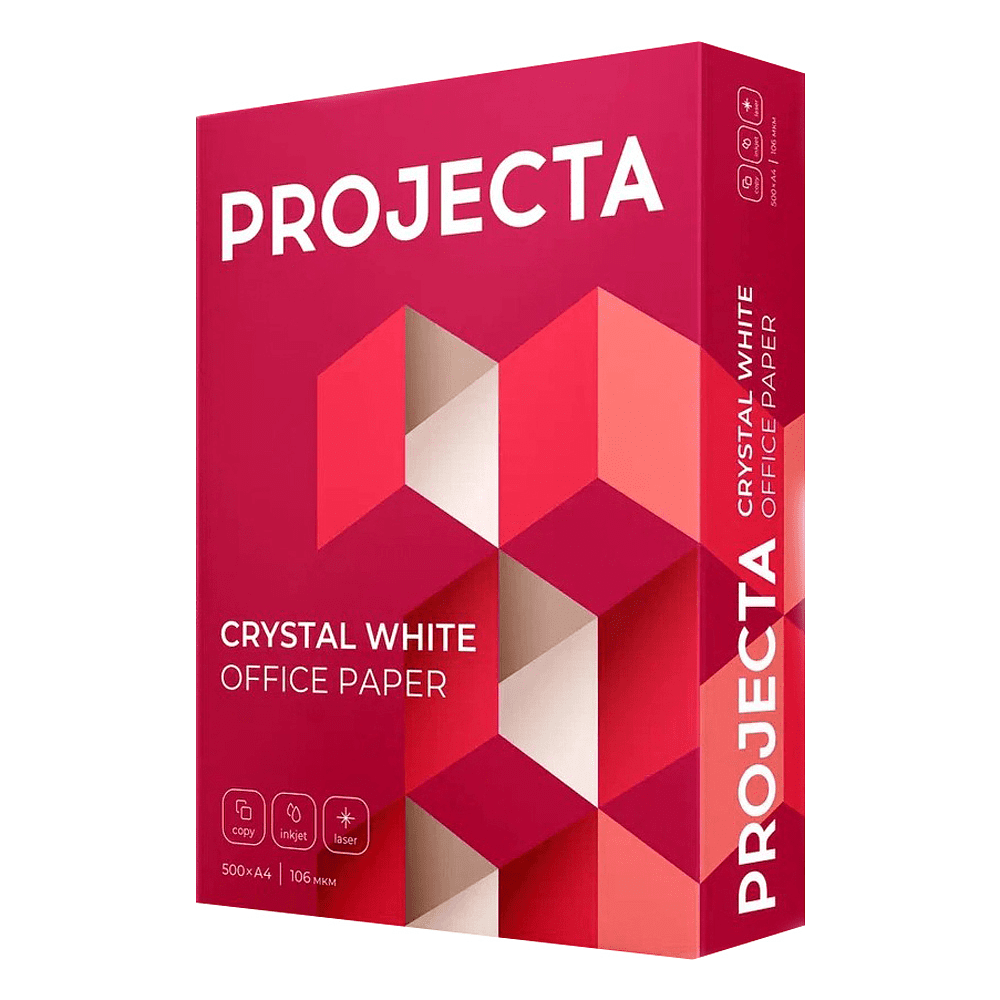 Бумага "Projecta A", A4, 500 листов, 80 г/м2, -30%