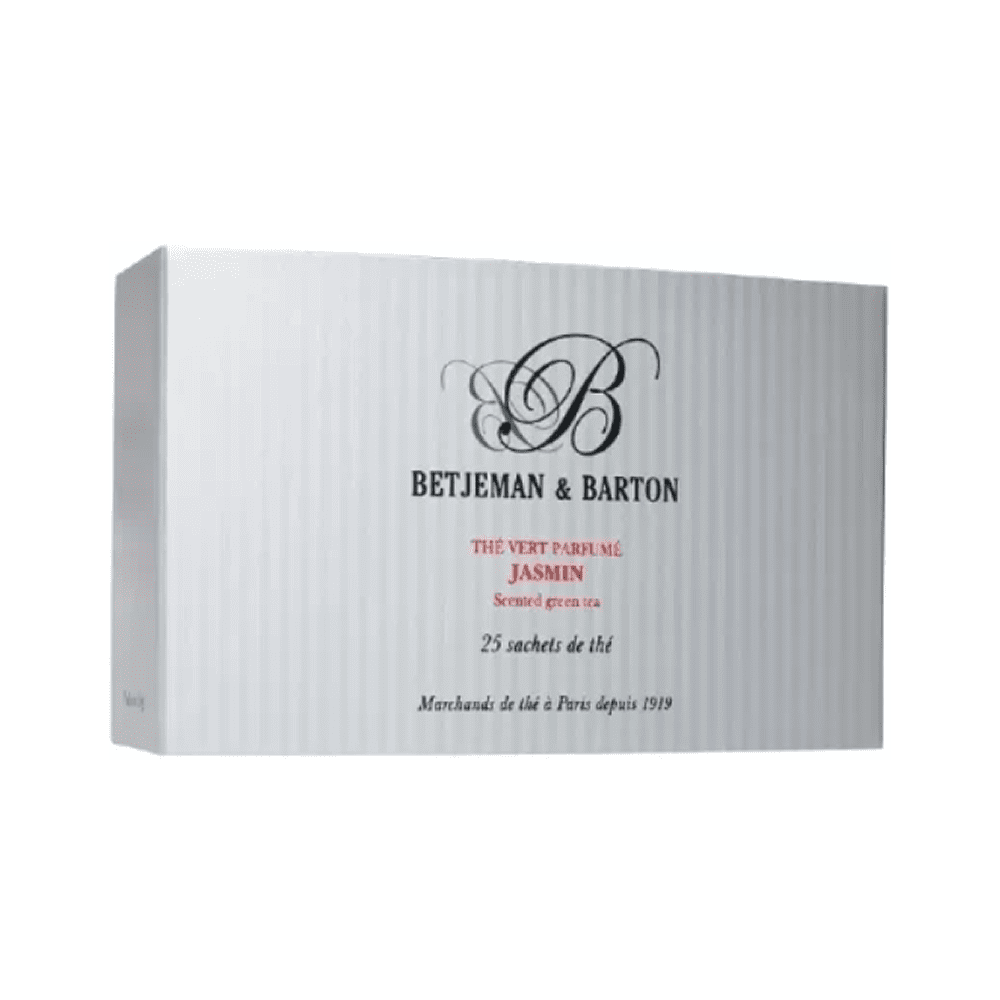 Чай "Betjeman Barton", 25 пакетиков х2 г, зеленый, The Jasmin