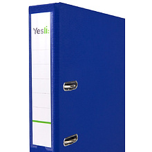 Папка-регистратор "Yesli:", А4, 50 мм, ПВХ Эко, синий