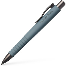 Ручка шариковая автоматическая "Poly Ball Urban", 1.0 мм, серый, стерж.синий