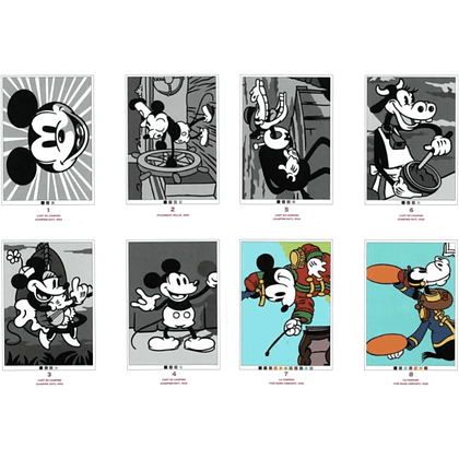 Раскраска по номерам на французском языке "Coloriages mystères Disney - Mickey, Donald & Co"  - 3