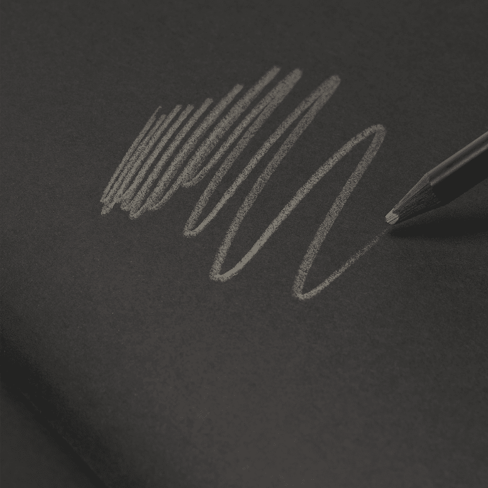 Блокнот "Doodle total black", А5, 96 листов, черный, срез черный - 7
